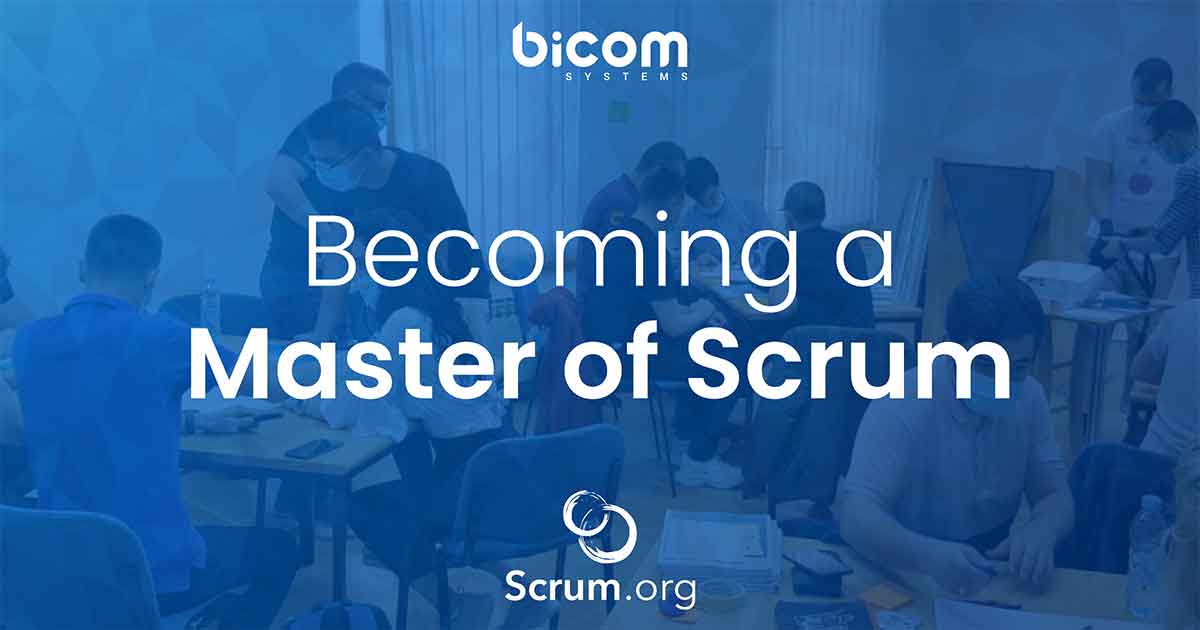 Becoming a Master of Scrum