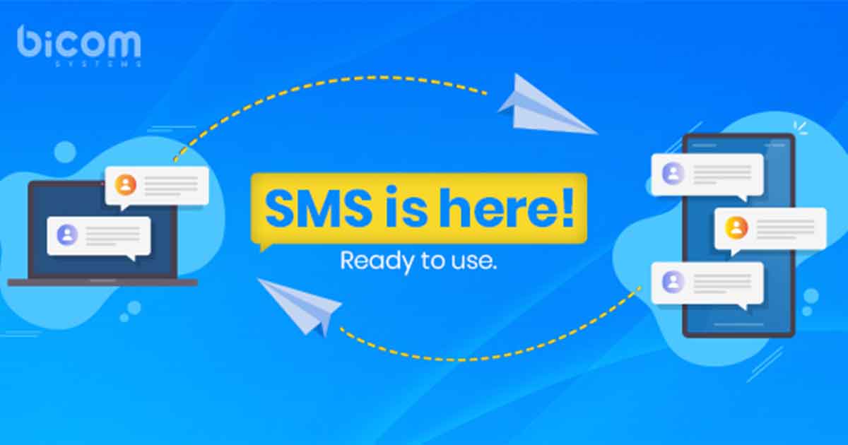 SMS is here